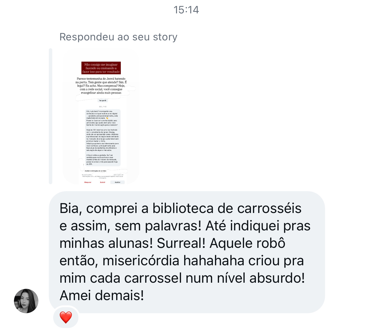 Depoimento sobre a Biblioteca de Carrosséis e o Robô de Narrativas